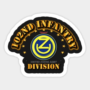 102nd Infantry Division Sticker